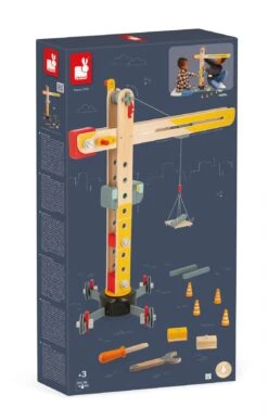 Grande Grue En Bois Janod -Jouets Pour Enfants Grande grue en bois Janod 4
