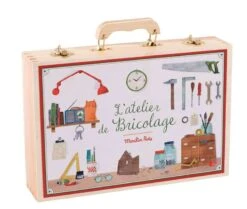 Grande Valise Bricolage (14 Outils) Moulin Roty