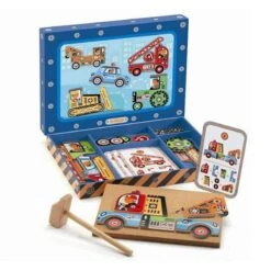 Jeu à Clouer Tap Tap Véhicules Djeco