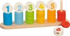 Jeu à Empiler Les Chiffres Et Couleurs Goki