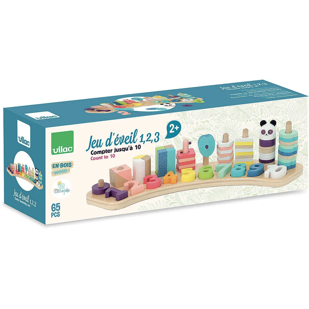 Jeu D'éveil Chiffres 1-2-3… Sous La Canopée Vilac 7 Jeu D'éveil Chiffres 1-2-3… Sous La Canopée Vilac – Image 7