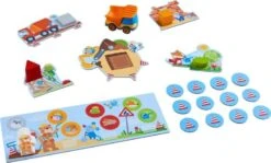 Jeu De Mémoire Et Coopératif Au Chantier Haba -Jouets Pour Enfants Jeu de Memoire et Cooperatif Au Chantier Haba 2
