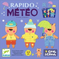 Jeu De Mémoire Auditive Rapido Météo Cool School Djeco