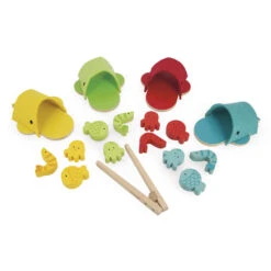 Jeu éducatif Tri Des Couleurs Baleines Janod -Jouets Pour Enfants Jeu educatif Tri des couleurs Baleines Janod 5