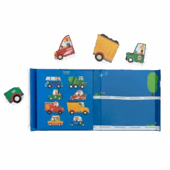 Jeu Magnétique Les Véhicules Les Popipop Moulin Roty -Jouets Pour Enfants Jeu magnetique Les vehicules Les Popipop Moulin Roty 2