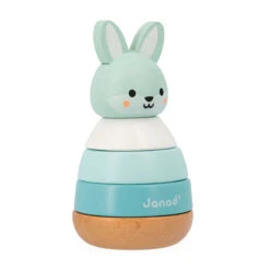 Jouet à Empiler En Bois Lapin WWF Janod -Jouets Pour Enfants Jouet a empiler en bois Lapin WWF Janod 3