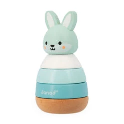 Jouet à Empiler En Bois Lapin WWF Janod -Jouets Pour Enfants Jouet a empiler en bois Lapin WWF Janod 4