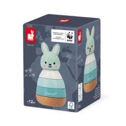 Jouet à Empiler En Bois Lapin WWF Janod -Jouets Pour Enfants Jouet a empiler en bois Lapin WWF Janod 7