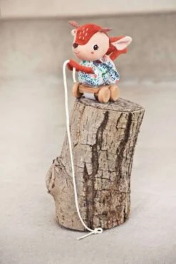 Jouet à Tirer Stella Le Faon Lilliputiens -Jouets Pour Enfants Jouet a tirer Stella le faon Lilliputiens 5