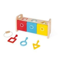 La Boîte à  Clefs Les Essentiels Janod -Jouets Pour Enfants La Boite a Clefs Les Essentiels Janod 4
