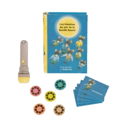 Lampe à Histoires Livre La Famille Souris Moulin Roty