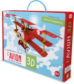 Livre Et Maquette Avion 3D Sassi