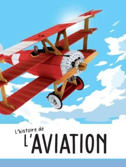 Livre Et Maquette Avion 3D Sassi -Jouets Pour Enfants Livre et maquette Avion 3D Sassi 2