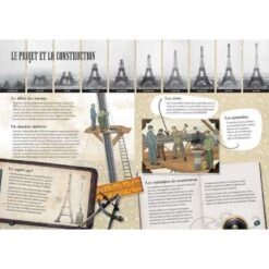 Livre Et Maquette La Tour Eiffel Sassi -Jouets Pour Enfants Livre et maquette La tour Eiffel Sassi 2