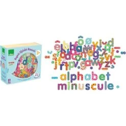 Magnets Alphabet Minuscule 81 Pcs Vilac