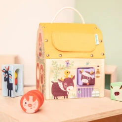 Maison D'activités En Bois Lilliputiens -Jouets Pour Enfants Maison d activites en bois Lilliputiens 5 1