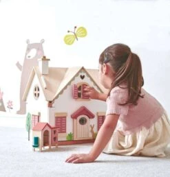 Maison De Poupée Chalet Cottontail Tender Leaf -Jouets Pour Enfants Maison de poupee Chalet Cottontail Tender Leaf 2