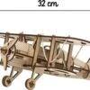 Maquette Avion Biplan à  Monter Blanc Kelpi