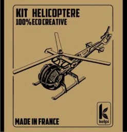 Maquette Hélicoptère XL à  Monter Kelpi -Jouets Pour Enfants Maquette Helicoptere XL a monter Kelpi 2
