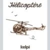 Maquette Hélicoptère à  Monter Blanc Kelpi