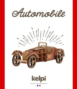 Maquette Pour Enfant Voiture Rouge à Monter Kelpi