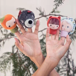 Marionnettes à Doigts Chaperon Rouge Lilliputiens -Jouets Pour Enfants Marionnettes a doigts Chaperon rouge Lilliputiens 7