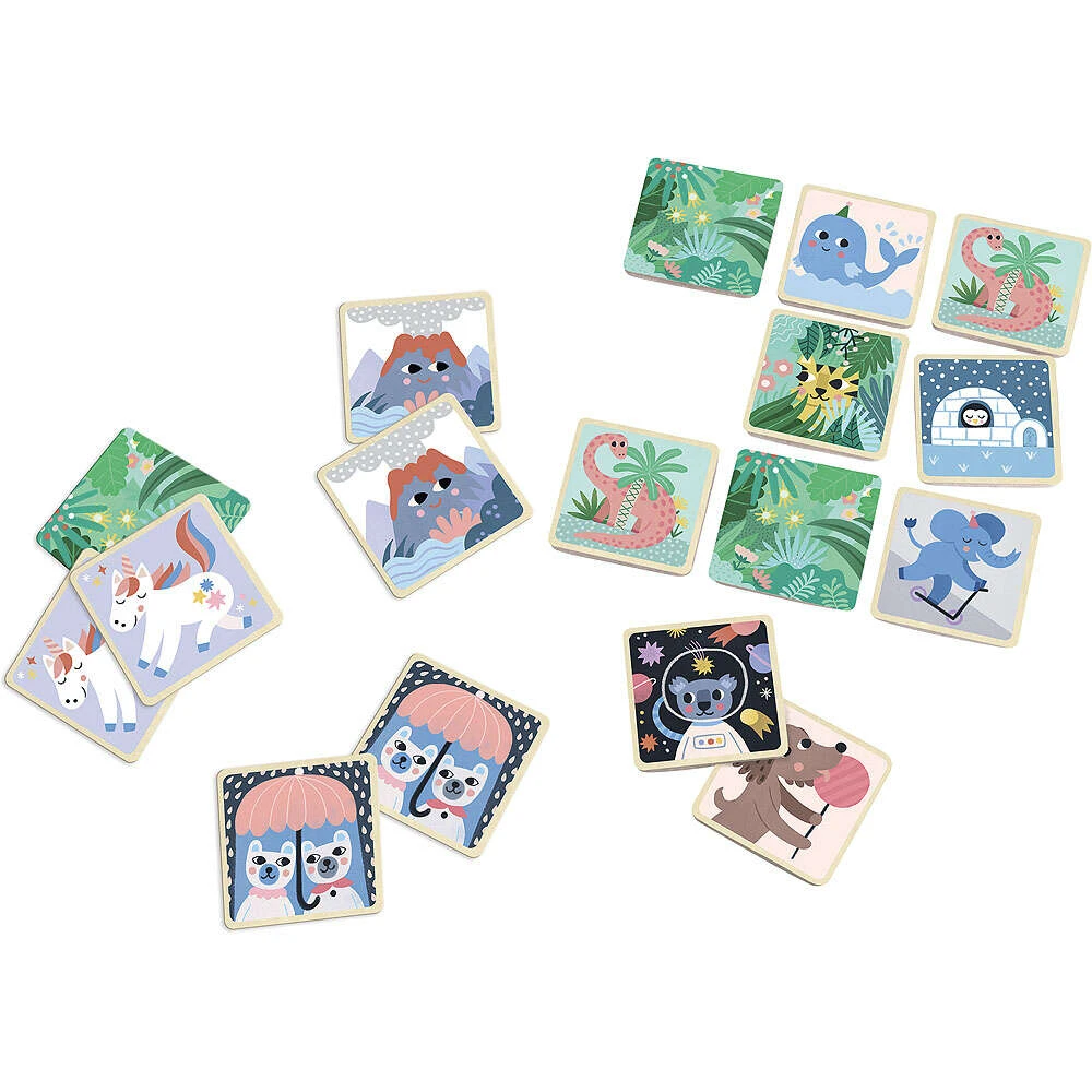 Mémo Imagier En Bois Michelle Carlslund Vilac 2 Mémo Imagier En Bois Michelle Carlslund Vilac – Image 2