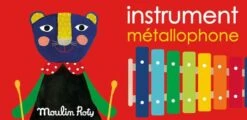 Métallophone Les Popipop Moulin Roty -Jouets Pour Enfants Metallophone Les Popipop Moulin Roty 2