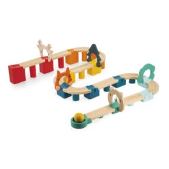 Mon Premier Circuit à Balle En Bois Janod -Jouets Pour Enfants Mon premier circuit a balle en bois Janod 7