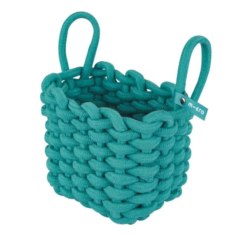 Panier Vert Mint Pour Trottinette Enfant Micro Mobility 1 Panier Vert Mint Pour Trottinette Enfant Micro Mobility