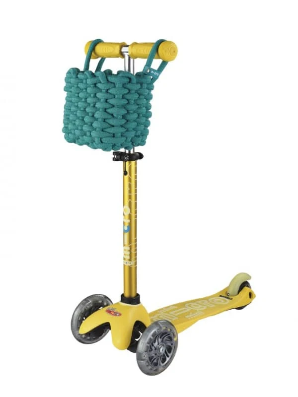 Panier Vert Mint Pour Trottinette Enfant Micro Mobility 2 Panier Vert Mint Pour Trottinette Enfant Micro Mobility â Image 2