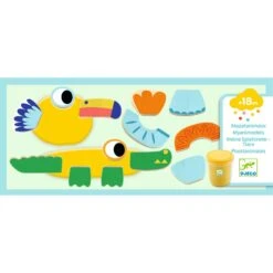 Pâte à Modeler Et Formes Mapatanimaux Djeco