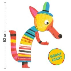 Peinture Enfant XL La Famille Renard Djeco -Jouets Pour Enfants Peinture enfant XL La famille renard Djeco 3