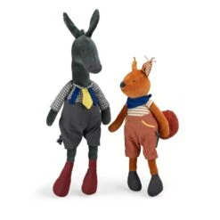 Peluche Anatole L'âne Pomme Des Bois Moulin Roty -Jouets Pour Enfants Peluche Anatole l ane Pomme des bois Moulin Roty 2