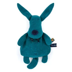 Peluche Bouillotte Micro-ondes Âne Bleu Maïlou Tradition