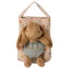 Peluche Lapin Bob Et Son Sac Maileg