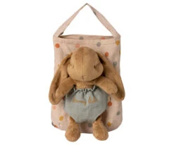 Peluche Lapin Bob Et Son Sac Maileg