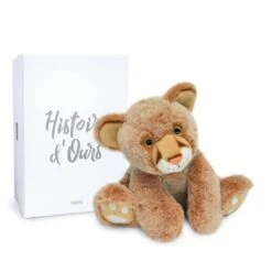 Peluche Lion 25cm Histoire D'Ours