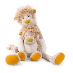 Peluche Petit Lion Les Baba Bou Moulin Roty -Jouets Pour Enfants Peluche Petit lion Les Baba Bou Moulin Roty 2 1