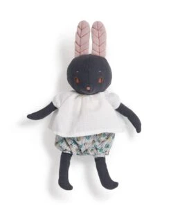Peluche Lapin Lune Après La Pluie Moulin Roty