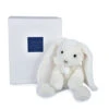 Peluche Preppy Chic Lapin Blanc 30 Cm Histoire D'Ours