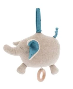 Peluche Musicale Eléphant Sous Mon Baobab Moulin Roty -Jouets Pour Enfants Peluche musicale Elephant Sous mon baobab Moulin Roty 2