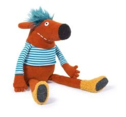 Peluche Orange Pidou Les Schmouks Moulin Roty