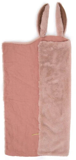 Plaid Lapin Rose Rendez-vous Chemin Du Loup Moulin Roty