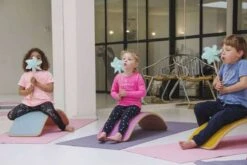 Planche D'équilibre Avec Feutrine Bleu Ciel Starter Wobbel -Jouets Pour Enfants Planche d equilibre avec feutrine bleu ciel Starter Wobbel 7