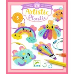 Plastique Fou Artistic Plastic Porte-clefs Kawai Djeco