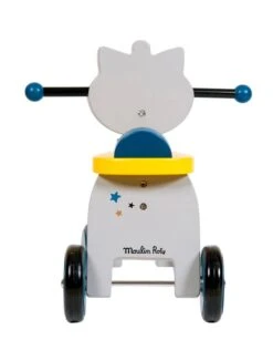Porteur Bois Chat Les Moustaches Moulin Roty -Jouets Pour Enfants Porteur bois chat Les Moustaches Moulin Roty 5 1