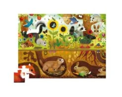 Puzzle Dessous Dessus Le Jardin 48 Pièces Crocodile Creek -Jouets Pour Enfants Puzzle Dessous Dessus Le Jardin 48 pieces Crocodile Creek 1
