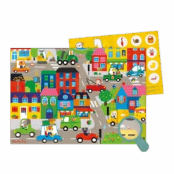 Puzzle En Ville 48 Pcs Les Popipop Moulin Roty -Jouets Pour Enfants Puzzle En ville 48 pcs Les Popipop Moulin Roty 2