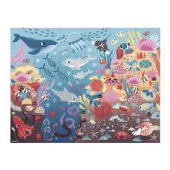 Puzzle Magique L'océan 24 Pièces Janod -Jouets Pour Enfants Puzzle Magique l ocean 24 pieces Janod 3